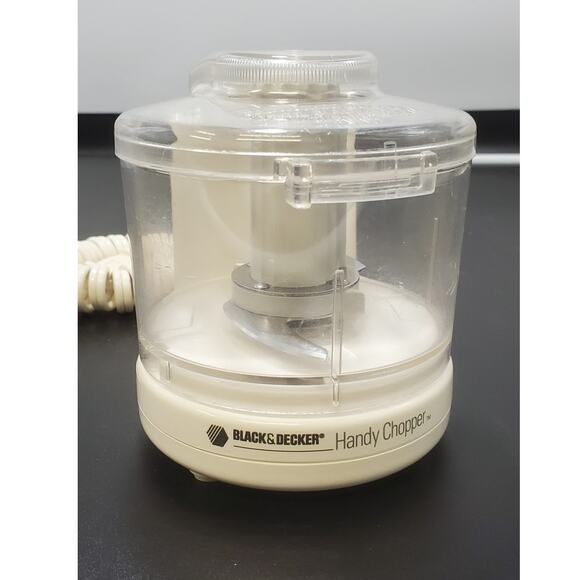 VINTAGE Black & Decker Small Handy Chopper Mincer HC2000 Mini Food Processor - Picture 2 of 6